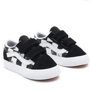 Vans Old Skool Bee Check Toddler Shoes